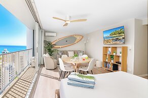 Pacific Monarch Condos Near Waikiki Beach w/ City View & Partial Ocean