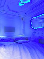 Capsule hostel Floor -1 Self Check in