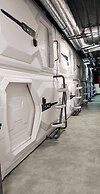 Capsule hostel Floor -1 Self Check in