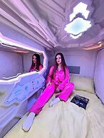 Capsule hostel Floor -1 Self Check in