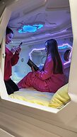 Capsule hostel Floor -1 Self Check in