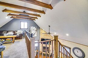 Private Hot Tub & Game Room: Pocono Family Cabin!