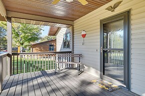 Dock & Views: Waterfront Home in Wabasha!