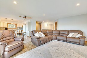Dock & Views: Waterfront Home in Wabasha!
