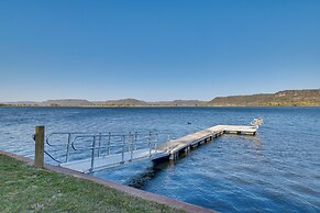 Dock & Views: Waterfront Home in Wabasha!