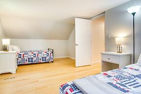 Furnished Sunroom & Deck Dining: Cape Cod Escape