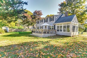 Furnished Sunroom & Deck Dining: Cape Cod Escape