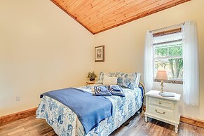 2 Mi to Lake Champlain: Cabin w/ River Access!