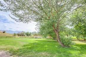 Nordic Style Lodge w/ Deck on 80 Acres in Arlee