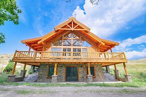 Nordic Style Lodge w/ Deck on 80 Acres in Arlee