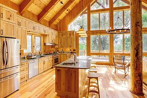 Nordic Style Lodge w/ Deck on 80 Acres in Arlee