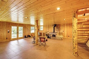 Nordic Style Lodge w/ Deck on 80 Acres in Arlee