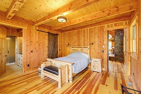Nordic Style Lodge w/ Deck on 80 Acres in Arlee