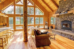 Nordic Style Lodge w/ Deck on 80 Acres in Arlee