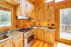 Nordic Style Lodge w/ Deck on 80 Acres in Arlee