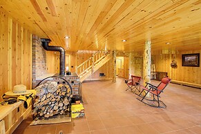 Nordic Style Lodge w/ Deck on 80 Acres in Arlee
