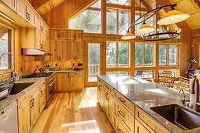 Nordic Style Lodge w/ Deck on 80 Acres in Arlee