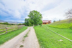 Nordic Style Lodge w/ Deck on 80 Acres in Arlee