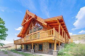 Nordic Style Lodge w/ Deck on 80 Acres in Arlee