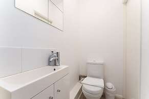 Host Stay Blue Hues on Over Street