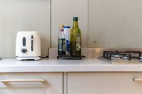 Host Stay Blue Hues on Over Street