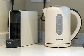 Host Stay Blue Hues on Over Street