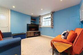 Host Stay Blue Hues on Over Street