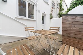 Host Stay Blue Hues on Over Street