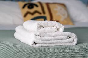 Host Stay Blue Hues on Over Street