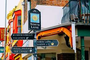 Host Stay Blue Hues on Over Street