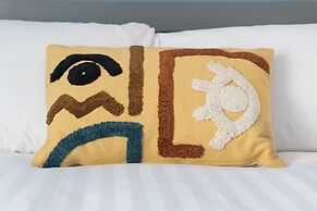 Host Stay Blue Hues on Over Street