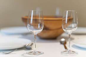 Host Stay Blue Hues on Over Street