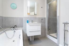 Host Stay Blue Hues on Over Street