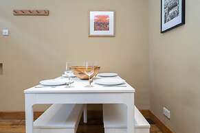 Host Stay Blue Hues on Over Street