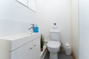 Host Stay Blue Hues on Over Street