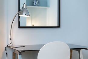 Host Stay Blue Hues on Over Street