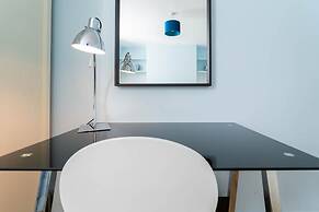 Host Stay Blue Hues on Over Street