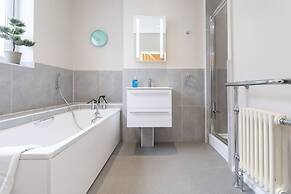 Host Stay Blue Hues on Over Street