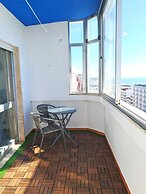 T1 Torre Azul 10 A C Vista Mar e Praia