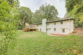2 Mi to Truist Park: Marietta Home w/ Pool Table