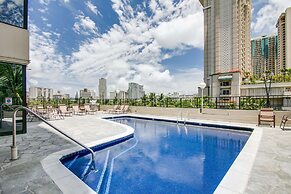 Aqua Palms Condo with City View