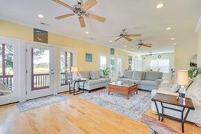 Waterfront Oak Island Home w/ Dock