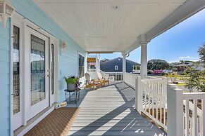Waterfront Oak Island Home w/ Dock