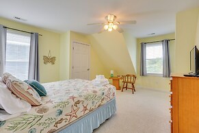 Waterfront Oak Island Home w/ Dock