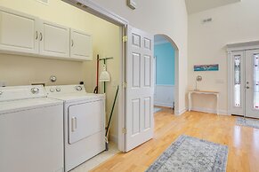 Waterfront Oak Island Home w/ Dock