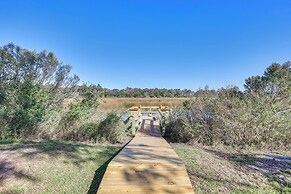 Waterfront Oak Island Home w/ Dock