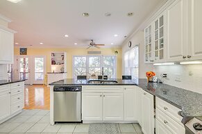 Waterfront Oak Island Home w/ Dock
