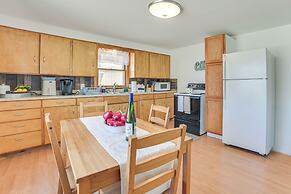 16 Mi to Sleeping Bear Dunes: Cedar Home w/ Deck