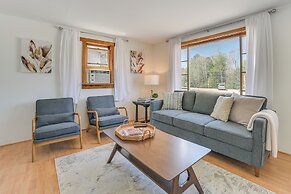 16 Mi to Sleeping Bear Dunes: Cedar Home w/ Deck