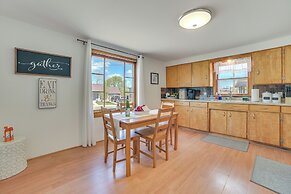 16 Mi to Sleeping Bear Dunes: Cedar Home w/ Deck